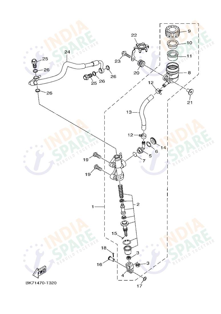 REAR MASTER CYLINDER